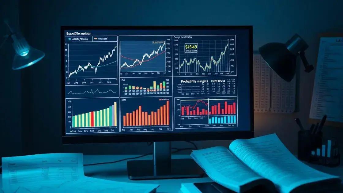 Principais indicadores da análise fundamental