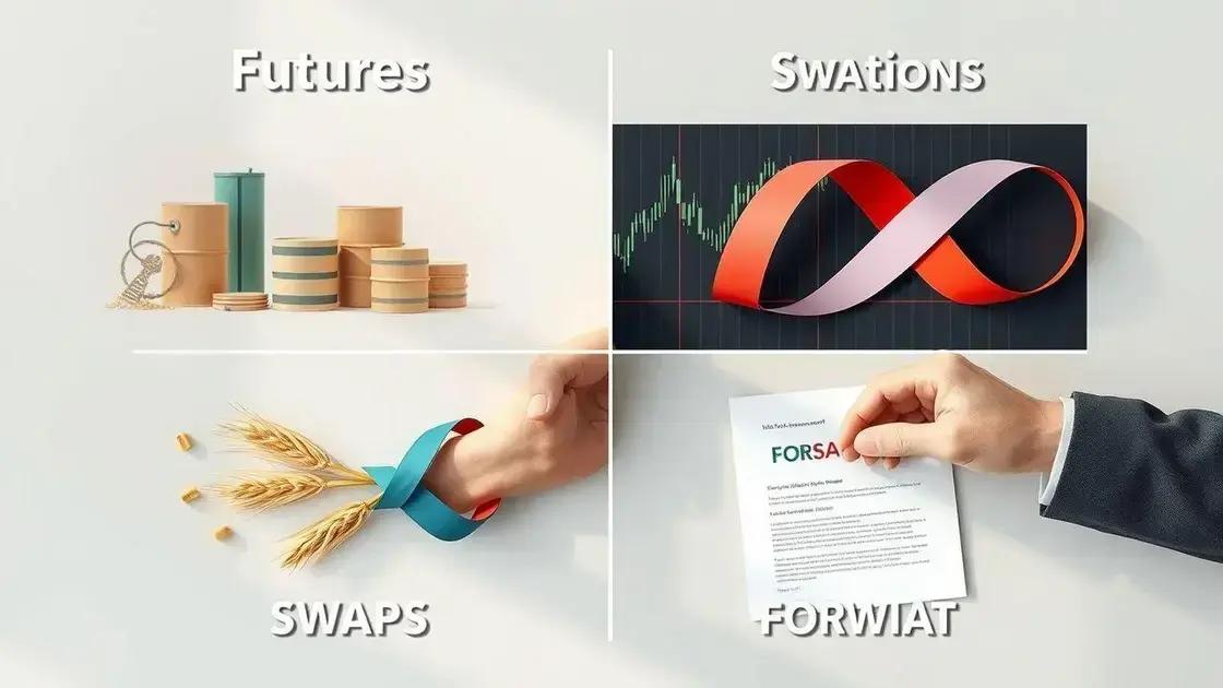Principais tipos de derivativos no mercado financeiro